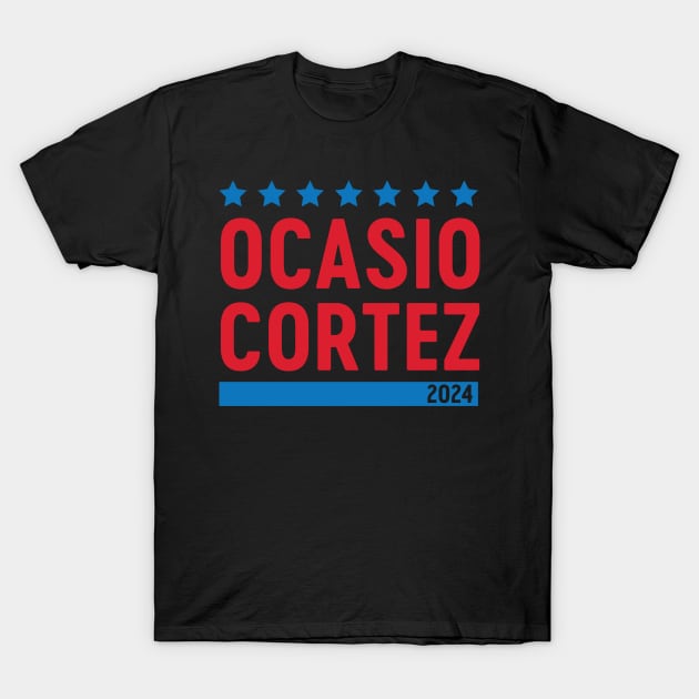 Ocasio-Cortez 2024 T-Shirt by Blister